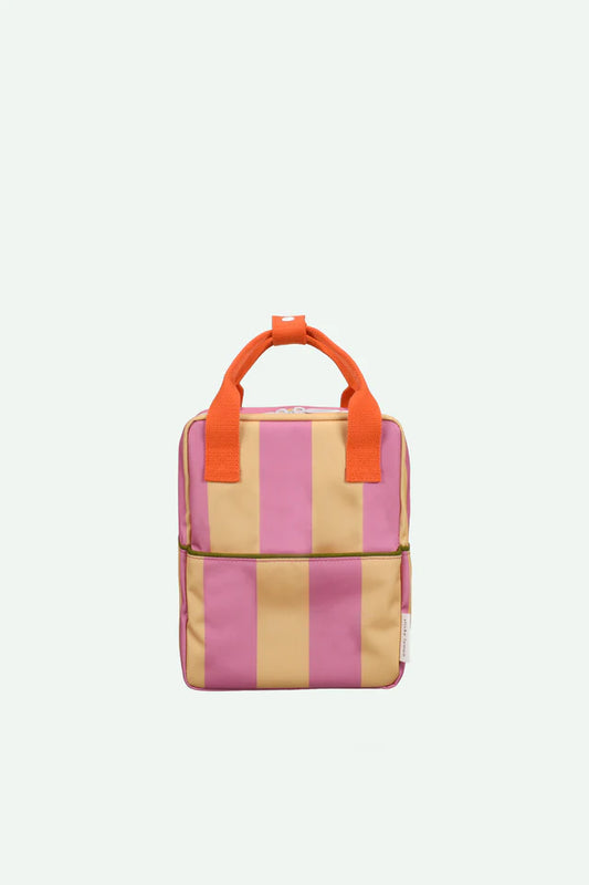 backpack small | stripes | rosebay + apple grub