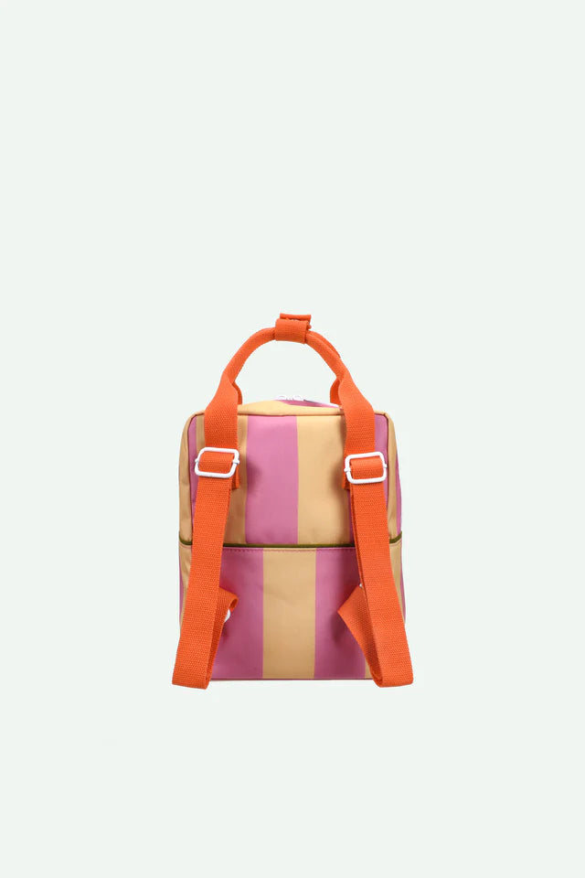 backpack small | stripes | rosebay + apple grub