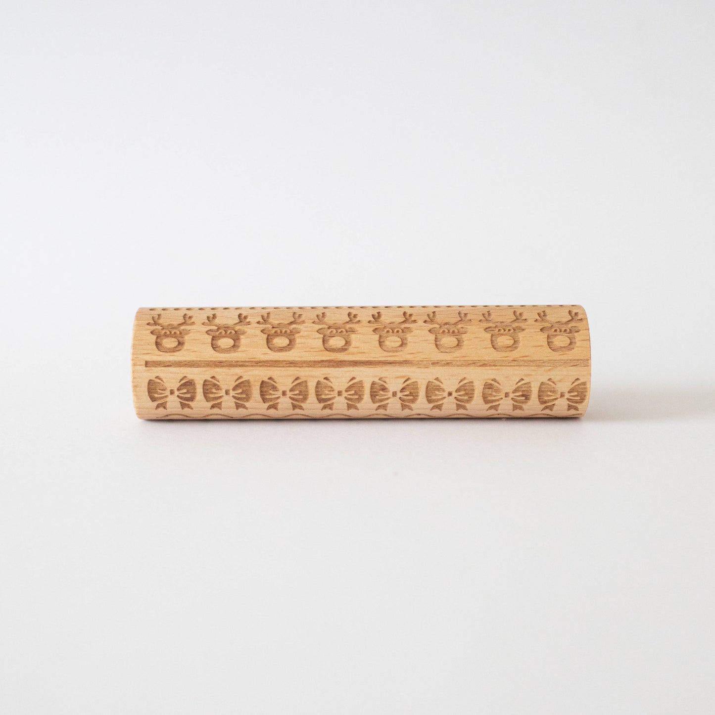 Rullo di legno - Rullo di Natale