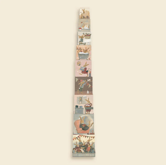 1.2.3 rabbit family stacking pyramid