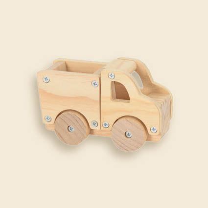Build-your-own wooden truck
