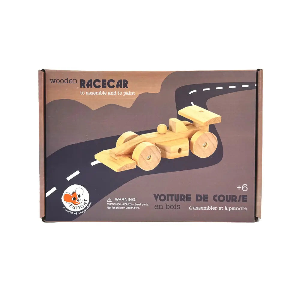 Build-your-own wooden race car