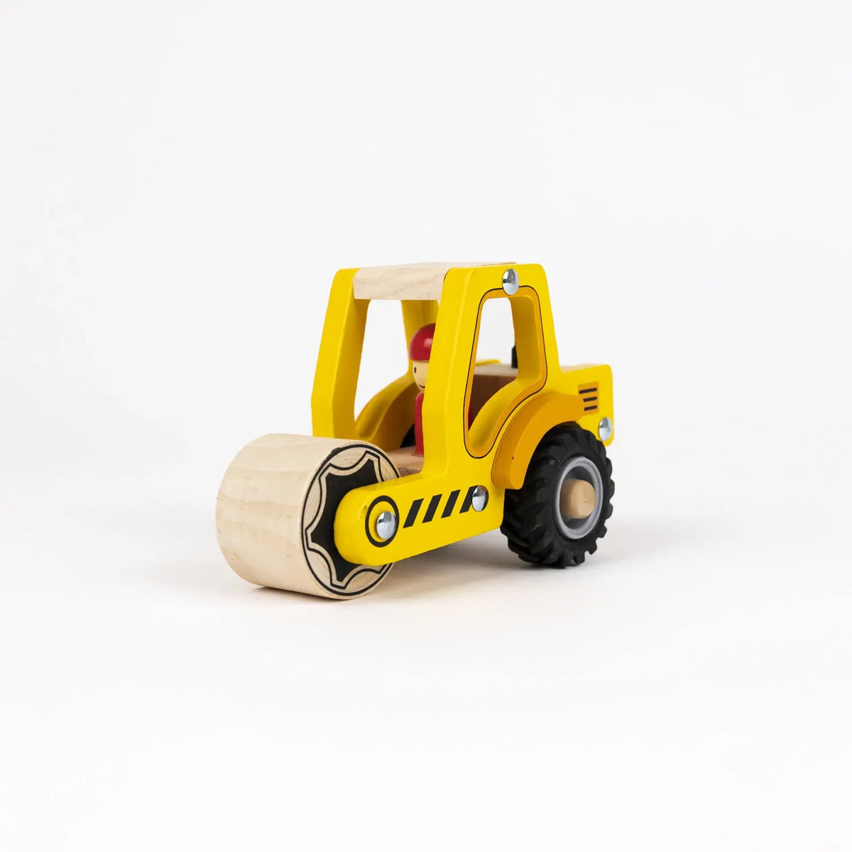 Wooden road roller