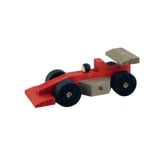 Build-your-own wooden race car