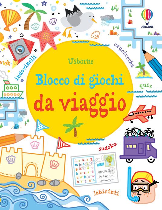 Blocco di giochi da viaggio.