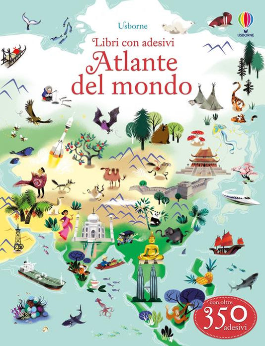 Atlante del mondo. Con adesivi.