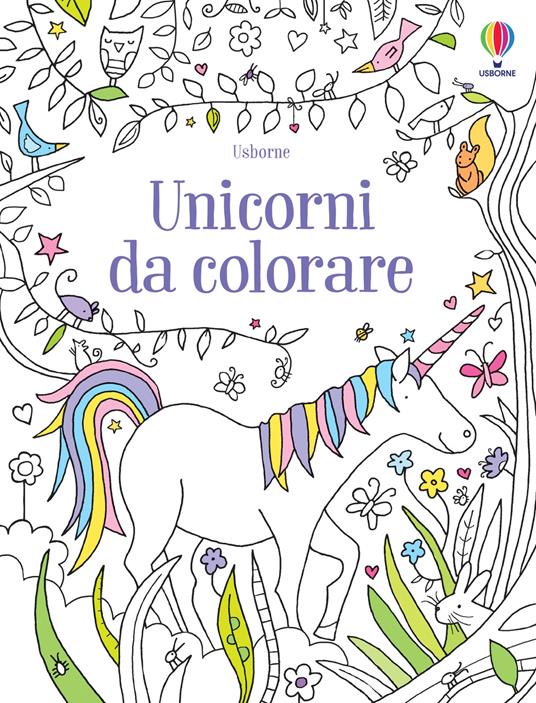 Unicorni da colorare.