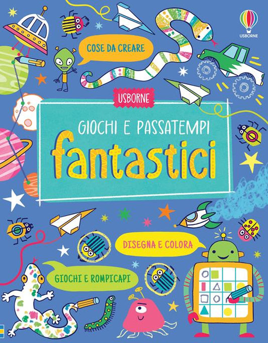 Giochi e passatempi fantastici. Con adesivi.