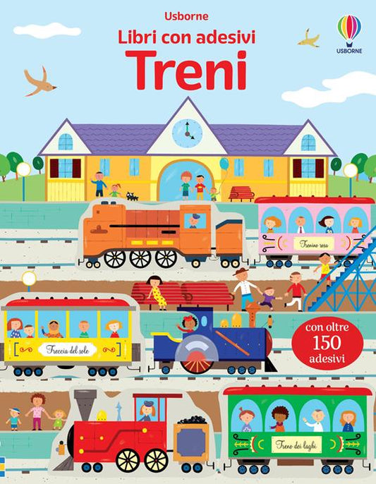 Treni. Con adesivi.
