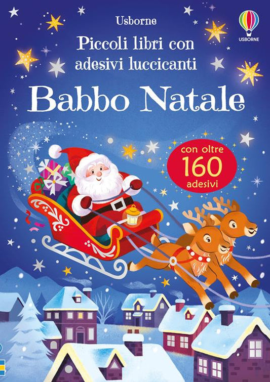 Babbo Natale. Con adesivi.