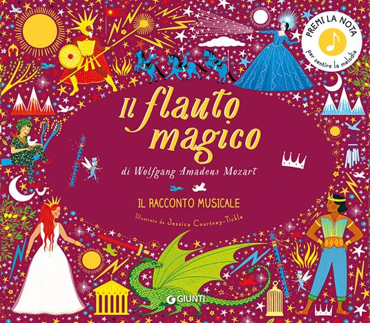 Il flauto magico di Wolfgang Amadeus Mozart. Il racconto musicale in un giorno.