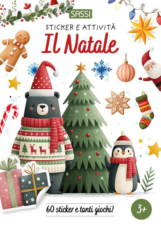 Natale. Sticker e attività.