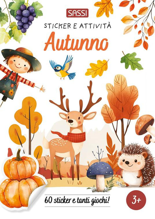 Autunno. Sticker e attività.
