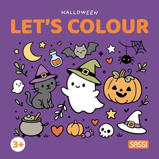 Halloween. Let's colour.
