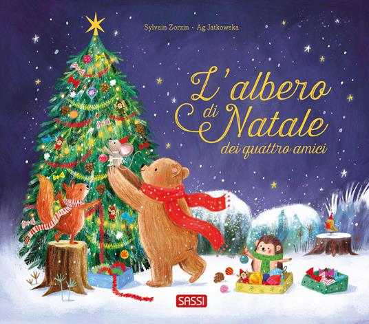 L'albero di Natale dei quattro amici.