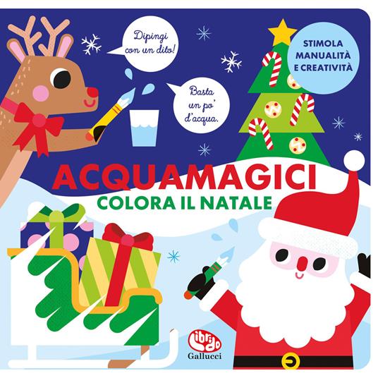 Colora il Natale. Acquamagici.