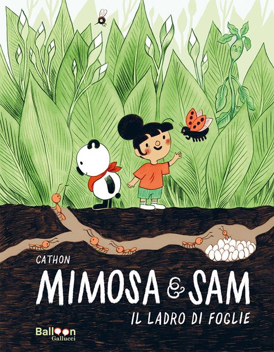Il ladro di foglie. Mimosa e Sam.