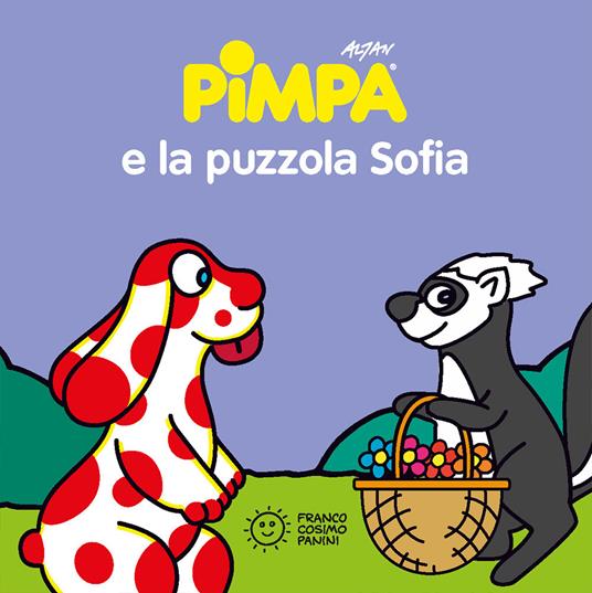 Pimpa e la puzzola Sofia.