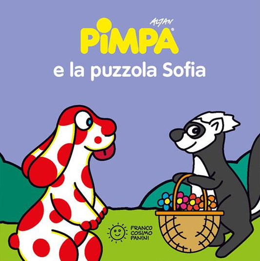 Pimpa e la puzzola Sofia.