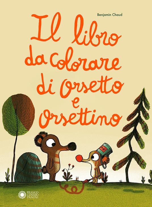 Il libro da colorare di Orsetto e Orsettino.