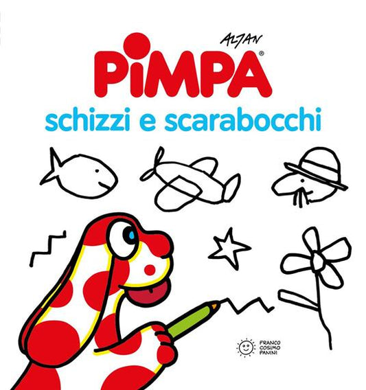 Pimpa. Schizzi e scarabocchi.