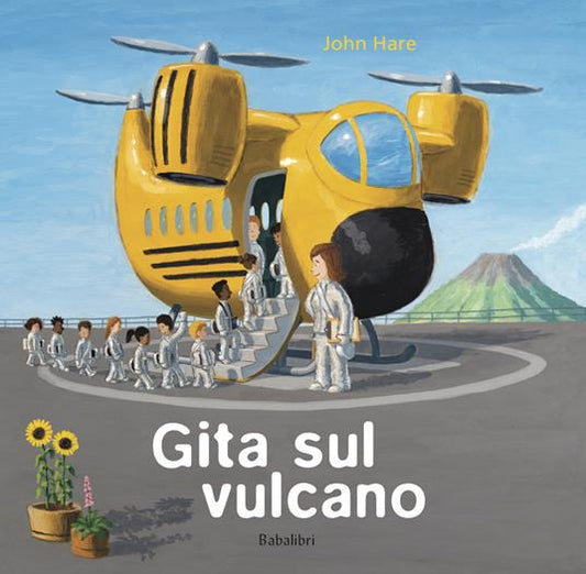 Gita sul vulcano.