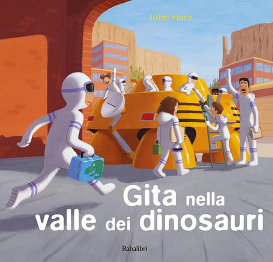 Gita nella valle dei dinosauri.
