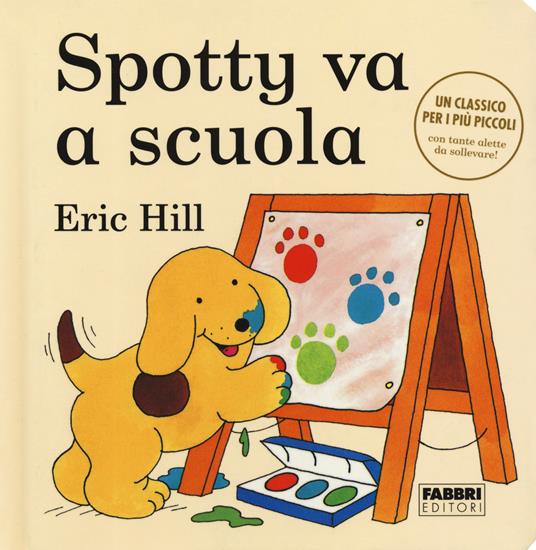 Spotty va a scuola.