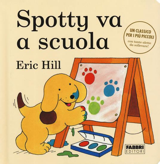 Spotty va a scuola.