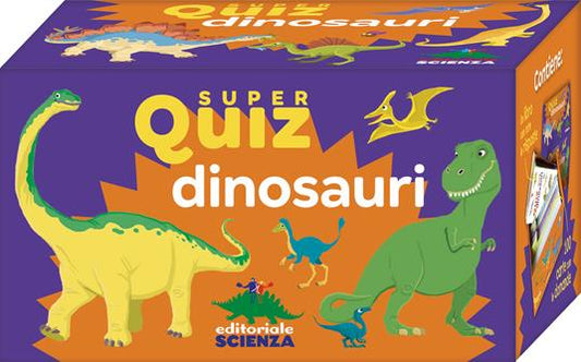 Dinosauri. Super quiz. Ediz. a colori. Con 100 Carte