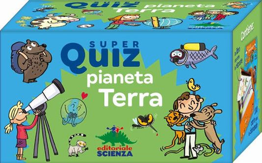 Super quiz. Pianeta Terra.. Con 100 Carte