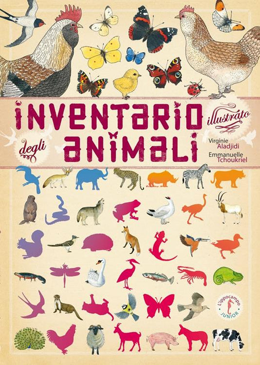 Inventario illustrato degli animali.