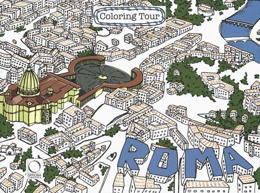 Roma. Coloring tour