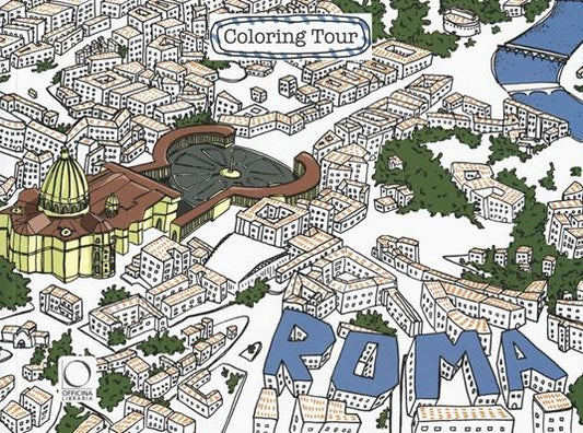 Roma. Coloring tour