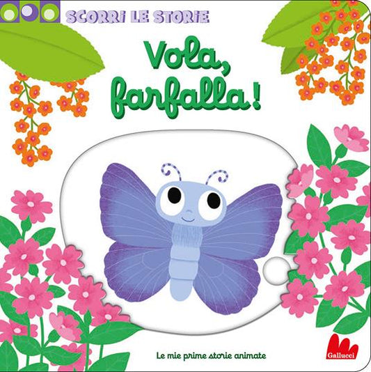 Vola, farfalla! Scorri le storie.