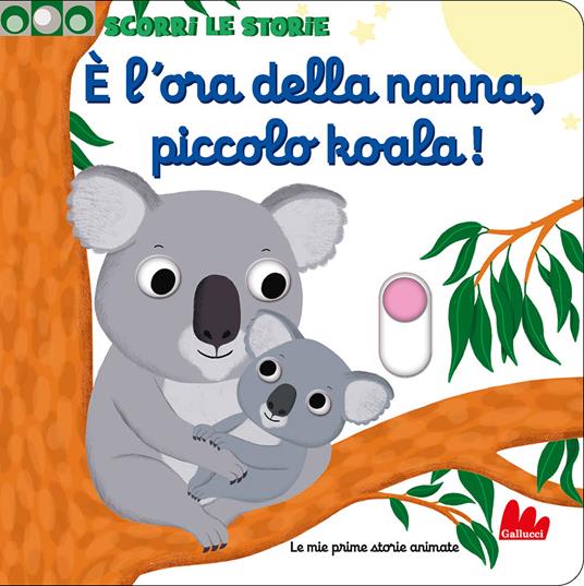È l'ora della nanna, piccolo koala! Scorri le storie.