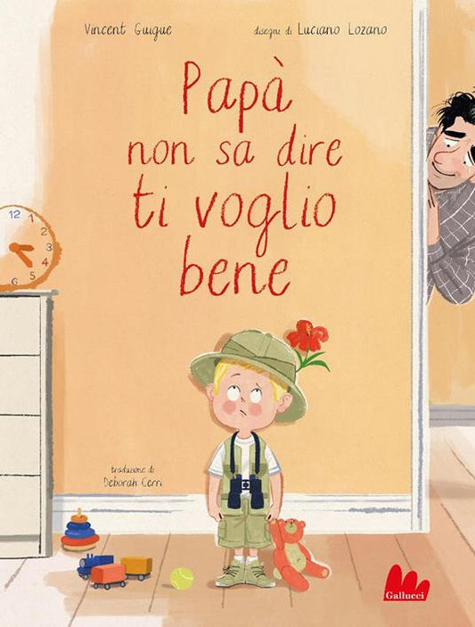 Papà non sa dire ti voglio bene.