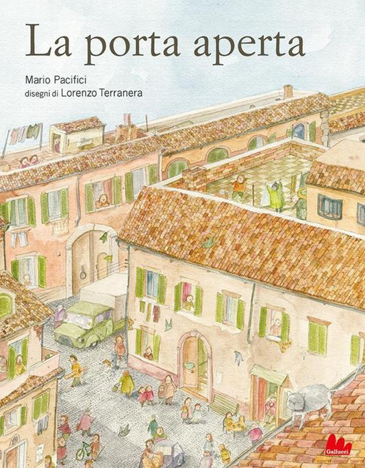 La porta aperta.