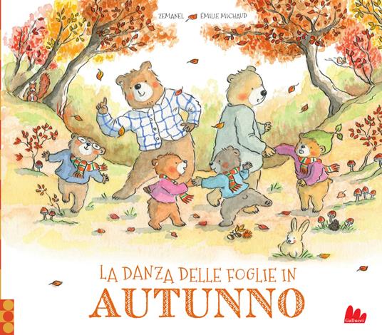 La danza delle foglie in autunno.