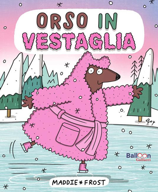Orso in vestaglia.