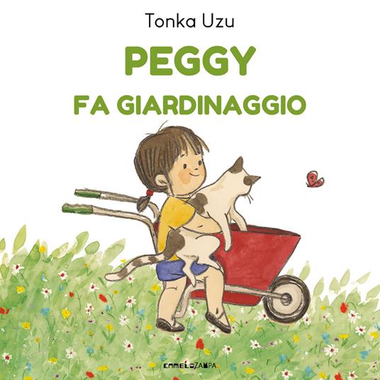 Peggy fa giardinaggio.