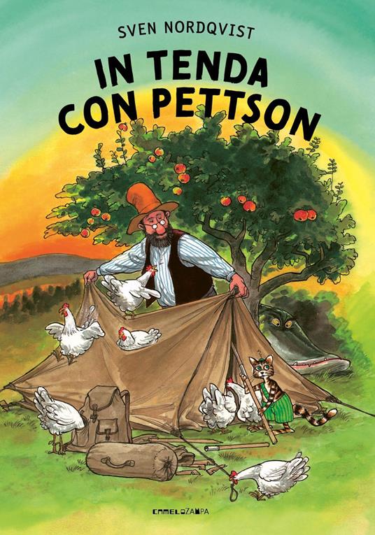 In tenda con Pettson.