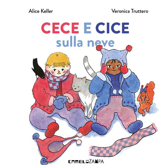 Cece e Cice sulla neve.