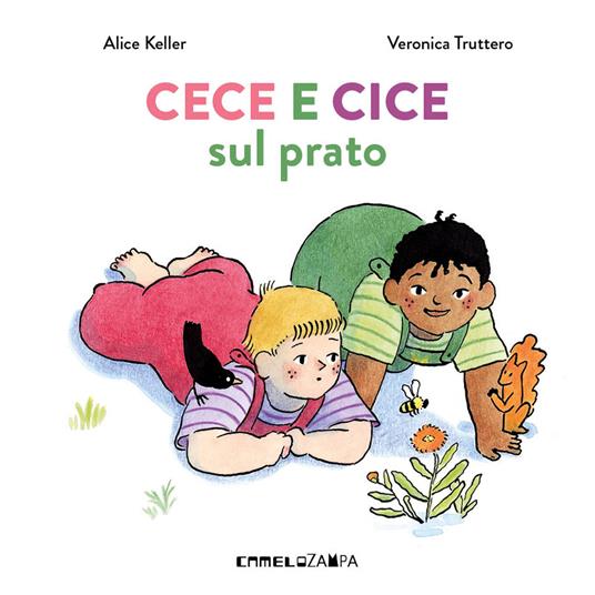 Cece e Cice sul prato.