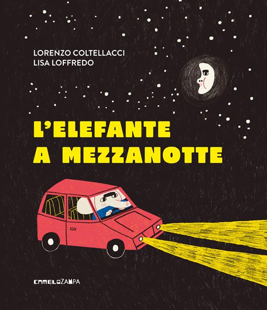 L'elefante a mezzanotte.