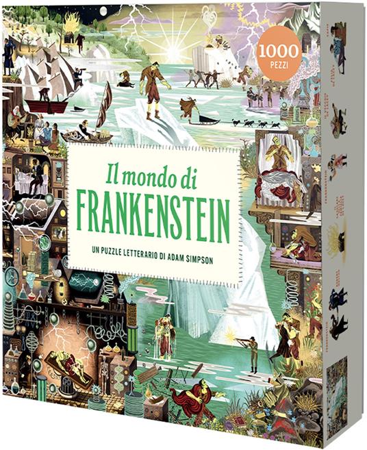 Il mondo di Frankenstein. Puzzle 1000 pezzi