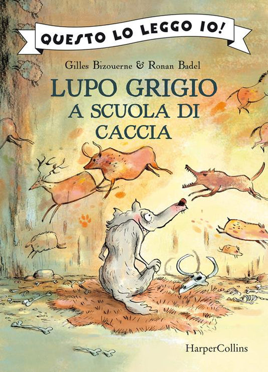Lupo Grigio a scuola di caccia.