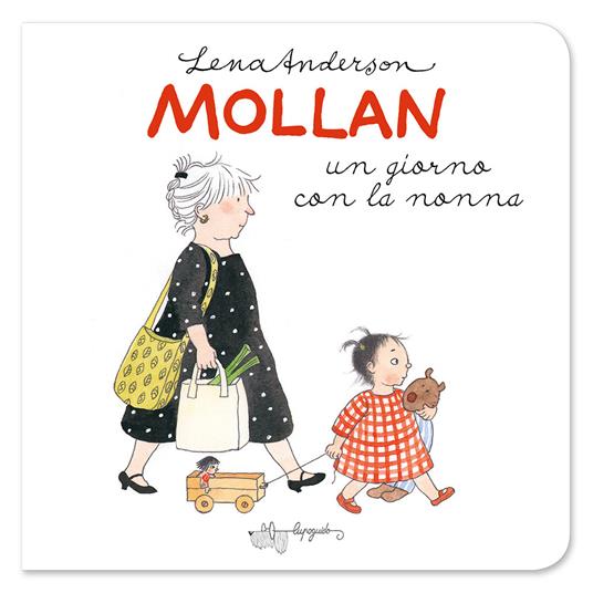 Mollan un giorno con la nonna.