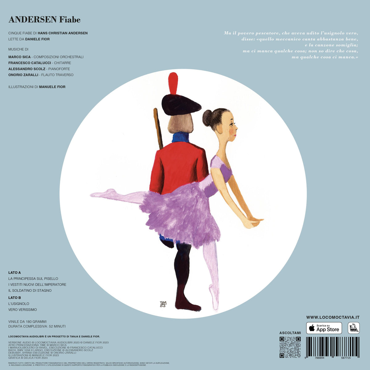 Andersen fiabe - vinile