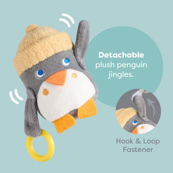 Mobile spirale pinguino